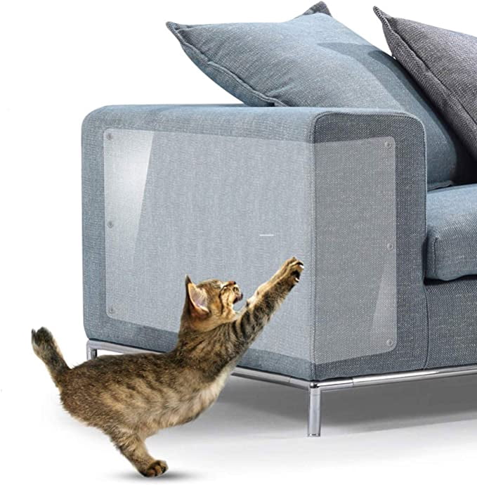 ShenMo 2 Protecteurs de Meubles, Larges Coussinets pour Chat, Coussinets à Griffer, Protecteur de Canapé