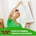 thumbnail image 3 of Alientape Strips Double Sided Tape Multipurpose Removable Adhesive Transparent Grip Mounting Strips 48 Pcs, 3 of 7