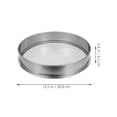 thumbnail image 2 of OFFIGAM Round Metal Soil Sieve for Garden Use Stainless Steel Mesh Sifter for Efficient Soil Sifting, 2 of 8