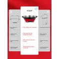 thumbnail image 6 of FOHERE 1400 W Red Hot Air Electric Popcorn Popper, 6 of 8