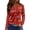 AI09_Deep Red, variant on Lumtrix Women Christmas Shirts Pattern Print T-Shirts Trendey Long Sleeve Crew Neck Baggy Blousers Black 3XL