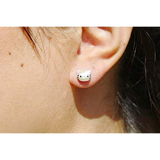 Boucles d'oreilles hello Kitty chat 🐱