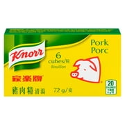 Cubes de bouillon de porc de Knorr