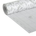 EasyLiner Brand Contact Paper Adhesive Shelf Liner, Grey Damask, 20 in