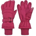 thumbnail image 1 of Gant de Ski Imperméable pour Enfants avec Crêtes (Fuchsia/rose, 4-5 Ans), 1 of 1