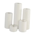 thumbnail image 2 of twisto Cylinder Pedestal Stand Foldable Cake Stand Prop Countertop Display Plinth Pillar Round Riser Table for Flower Dressing Room 5Pcs 18 38 58 78cm, 2 of 8