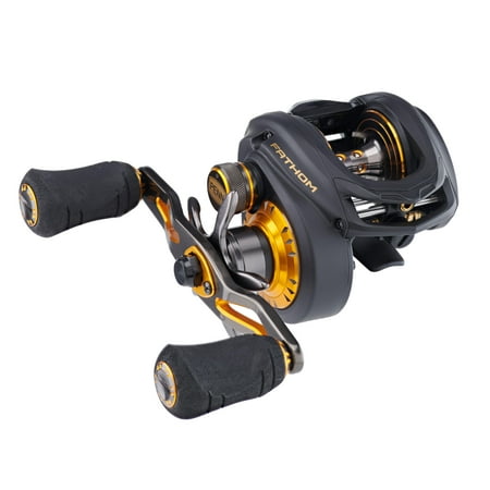 UPC: 0031324177482 | PENN Fathom Low Profile Low Profile Baitcast Reel  Size 200  6.6:1 Gear Ratio