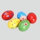thumbnail image 4 of EeaseMX 5 maracas de madera con forma de huevo, juguete de percusión musical para niños (color aleatorio), 4 of 6
