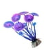 thumbnail image 2 of Billuyoard 10 paquete/lote decoración de tanque de peces artificiales ecológica realista y estable en acuario de agua no tóxico sin riego decoración del acuario CX05Púrpura, 2 of 6