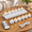 Rechargeable White Marble Pattern-12, variant on Rechargeable Black Marble Pattern 12-Pack LED Tea Lights with Remote Control and Charging Station