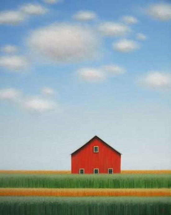 Blue Sky Day Canvas