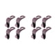 thumbnail image 1 of Scienceny Paquete de 4 ganchos para reposacabezas de automóvil 2 en 1 soporte para colgar en el asiento trasero rosa Type2 NO2 Scienceny CBP254226, 1 of 6