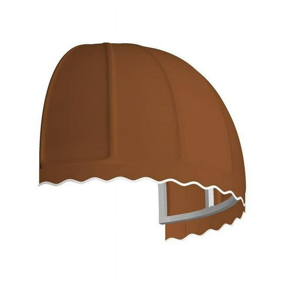 Awntech RB5-US-TER 5.38 ft. Bostonian Window & Entry Awning, Terra Cotta - 39.25 x 32.25 in.