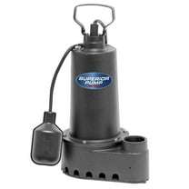 Superior Pump 1/2 HP Cast Iron Sump Pump