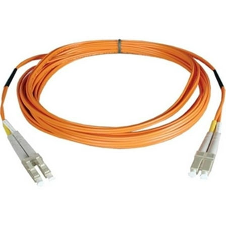 Tripp Lite Fiber Optic Duplex Patch Cable Riser 6.56ft 2 x LC 2 x LC Fiber Optic Duplex Cable Multimode Orange