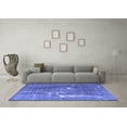 thumbnail image 3 of Ahgly Company Indoor Rectangle Persian Blue Traditional Area Rugs, 2' x 4', 3 of 4