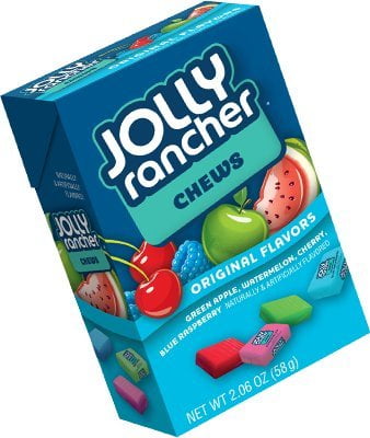 Hersheys Jolly Rancher Fruit Chews, 2.06-Ounces (Pack Of 4)