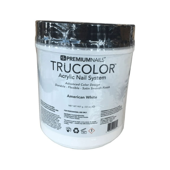 Premium Nails Powder 32 oz - American White