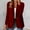 Wine, variant on Baqcunre Blazer For Women 2023 Women's Autumn And Winter Long Sleeved Button Solid Color Cardigan Small Suit Jacket Womens Jacket Womens Fall Fashion 2023 Beige L