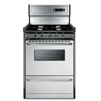SUMMIT 24" Wide Gas Range, Open Burners