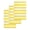 Yellow, variant on Black Striped Kitchen Dish Towels for Drying Dishes Set of 4, Modern Simple Monochrome Geometric White Waffle Weave Microfiber Hand Tea Bathroom Towels Quick Dry & Absorbent Towel 12x12