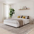 thumbnail image 2 of Nexera Paris Platform Bed, White, 2 of 7