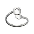 thumbnail image 4 of Fashion 26 English Letter Opening Rings Stainless Steel Girls Love Retro Jewelry, 4 of 9