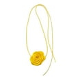 thumbnail image 2 of Collar de flores Gargantilla Perfecl Cuello Flor Hecha a mano Para Mujeres Niñas Amarillo, 2 of 7