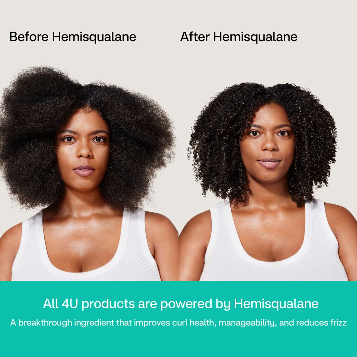4U By Tia Wash & Go Essentials Starter Kit for Curly Hair, 4 Piece