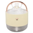 thumbnail image 4 of Minihumidificador 600 ml 40 ml/h Modo dual Oso en columpio Luz de noche Carga USB Humidificador de escritorio para dormitorio Oficina Coche Amarillo, 4 of 9