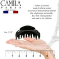 thumbnail image 6 of Camila Paris CP2385 French Hair Clip for Women for Thick Hair for Long Curly Wavy Hair, Large, Girls Hair Claw Clips Jaw Styling Hair Accessories for Women, Strong Hold No Slip Grip, Made in France, 6 of 20