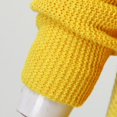 thumbnail image 3 of Vedolay Womens Sweaters Womens Plus Size Sweaters Casual Long Sleeve Crewneck Knit Pullover Tops,Yellow XL, 3 of 5