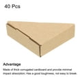 thumbnail image 3 of Uxcell Adjustable Cardboard Corner Protector, Cardboard Edges Protectors 2cm for Art, Packing, Shipping Supplies 40pcs, 3 of 5