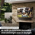thumbnail image 4 of Samsung QN75LST7TA The Terrace 75" Outdoor-Optimized QLED 4K UHD Smart TV with a Samsung WMN-4277TT The Terrace Full Motion Wall Mount for 75” TV (2020), 4 of 9