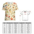 thumbnail image 2 of Various Fruits Women's Short Sleeve T-Shirt Crew Neck Casual Summer Trendy Loose Fit Tops, 2 of 6