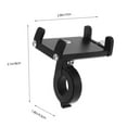 Weiweiguan Bike Cellphone Holder Bike Phone Stand Quick Release
