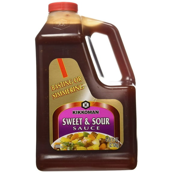 4Lb 11oz Kikkoman Sweet & Sour Sauce, Great for Gasting or Simmering