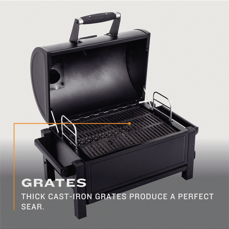 Oklahoma Joe's Rambler Portable Tabletop Steel Charcoal