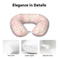 thumbnail image 4 of Xecao Easter Bunny Print Memory Foam Cervical Neck Pillow Versatile U-Shaped Pillows for Home,Office,Camping,Travelling,Soft Washable Cover, 4 of 8