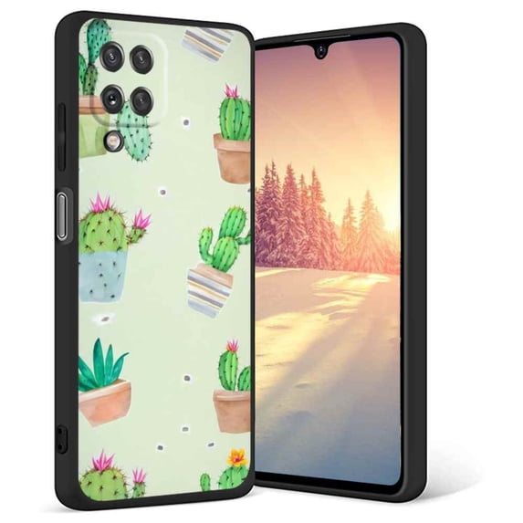 Compatible with Samsung Galaxy A42 Phone Case, Cactus-86 Case Silicone Protective for Teen Girl Boy Case for Samsung Galaxy A42
