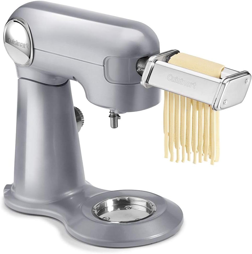 Cuisinart Stainless Steel Precision Master Stand Mixer Pasta Roller and Cutter Attachment