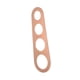 thumbnail image 5 of Medidor de espaguetis de acero inoxidable, medidor de porciones de pasta, 4 agujeros para cocinar oro rosa, 5 of 9