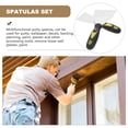 thumbnail image 4 of 4pcs Metal Scraper 2.5 Inch 4 Inch Drywall Spatula Cleaning Wallpaper Scraper, 4 of 9