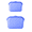 Blue, variant on Reusable Silicone Food Storage Bag, 1.5L Leak-Proof Airtight Freezer Bag for Fridge and Picnic, Microwave and Dishwasher Safe Ziplock Alternative for Meal Prep