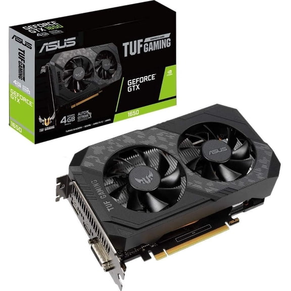 ASUS TUF Gaming GeForce® GTX 1650 OC Edition 4GB GDDR6