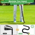 thumbnail image 3 of Golf Rope Swing Trainer, Professional Golf Swing Rope Training Aid to Improve Speed, Tempo, Rhythm, Flexibility and Strength, Golf Warm-Up Practice Equipment for Golfers of All Levels (Blue), 3 of 6