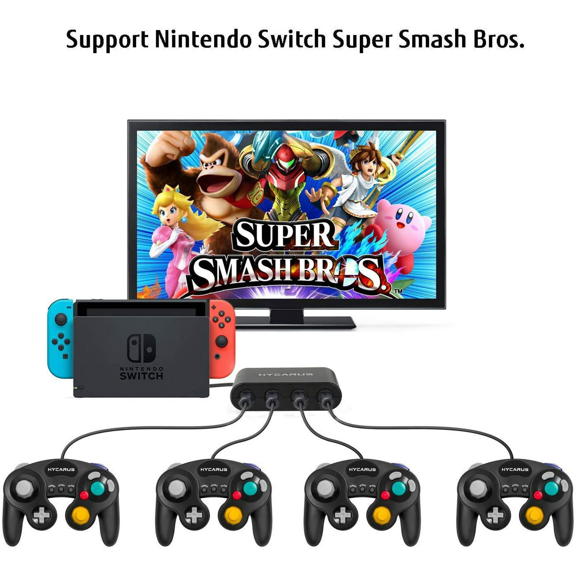 Gamecube Adapter Gamecube Controller Adapter Switch With Turbo Button Wii U Gamecube Controller Adapter Switch Walmart Canada