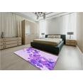 thumbnail image 4 of Ahgly Company Indoor Rectangle Patterned Blossom Pink Area Rugs, 7' x 10', 4 of 6