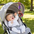 thumbnail image 5 of Kiddiway Baby Toy Teether Car Hanging Wind Chime - Plush Figurine Style, Baby Car Toys & Stroller Toys, Teething Toy with Soft Rattle, Sensory Soothing, BPA-Free, Hanging,d, 5 of 6