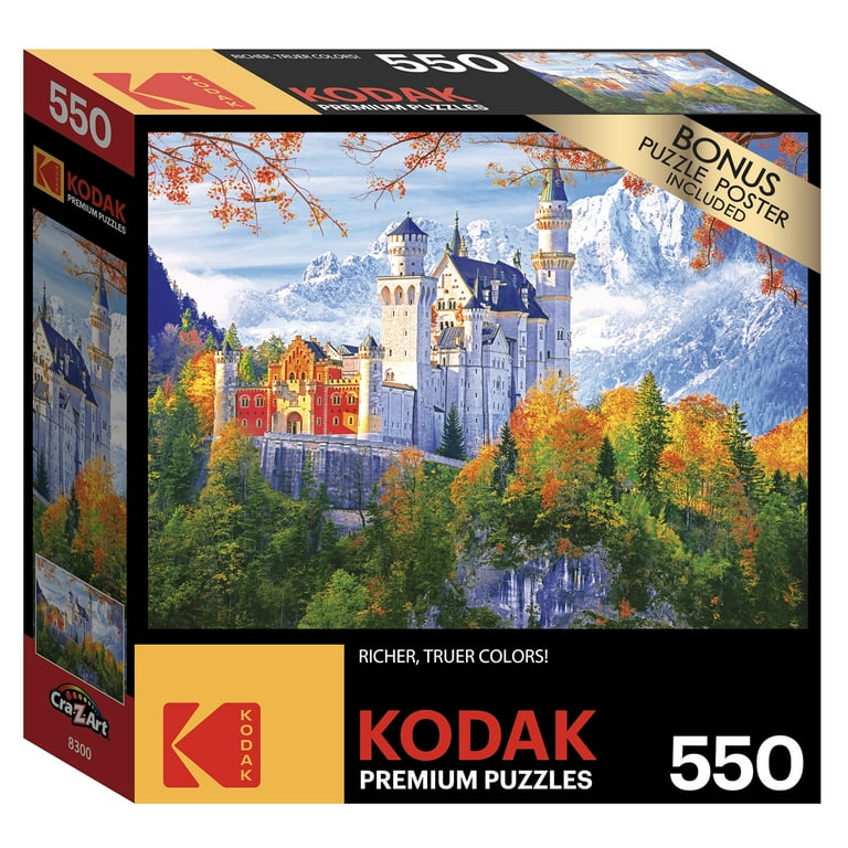 Cra-Z-Art Kodak 550-Piece Neuschwanstein Castle Bavaria